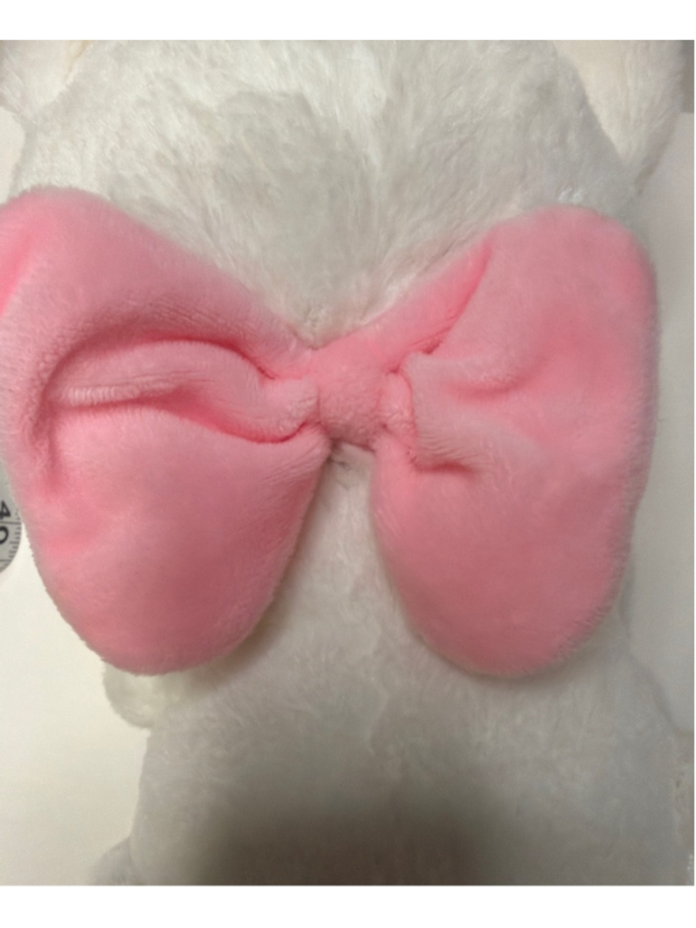 Disney Marie Aristocats White Pink Stuffed Animal Stuffie Lovey - Picture 6 of 6